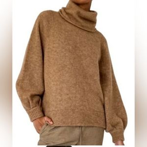 The Group by Babaton Adichie Oversized Turtleneck Alpaca/Merino Wool Sweater